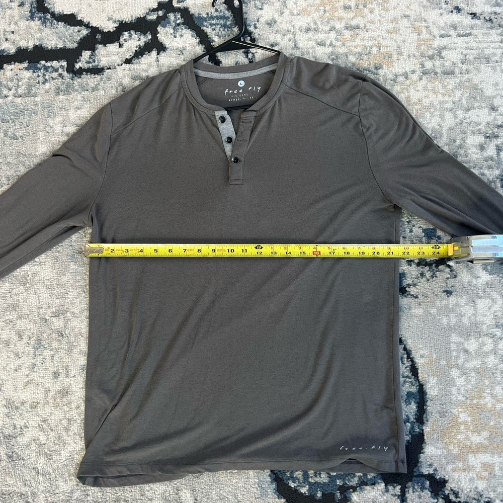FREEFLY LONG SLEEVE HENLEY